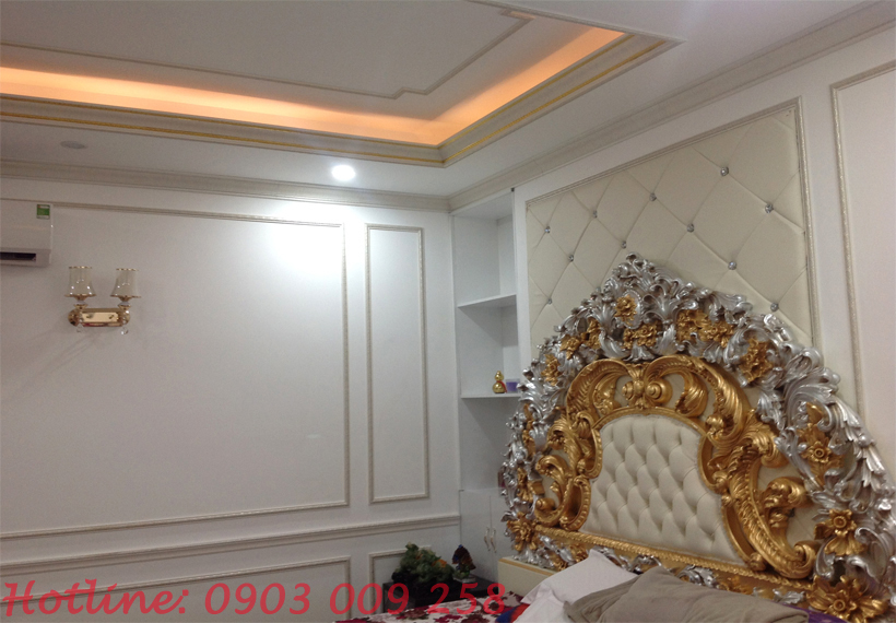 Thi Công Phào Chỉ Trần Nhà Đẹp Hàn Quốc Công Trình Anh Chánh Q3